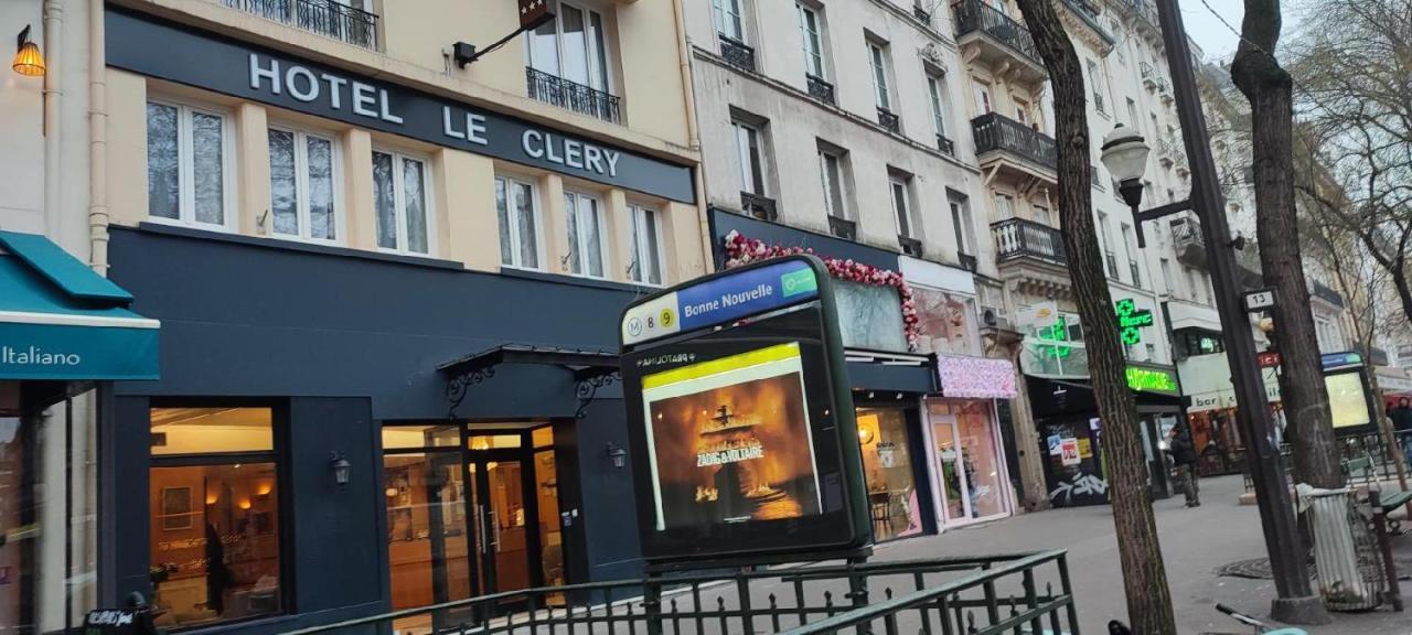 Hôtel Le Clery Paris Extérieur photo